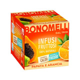 Fruit tea BONOMELLI Papaya and Orange, 12 pcs.