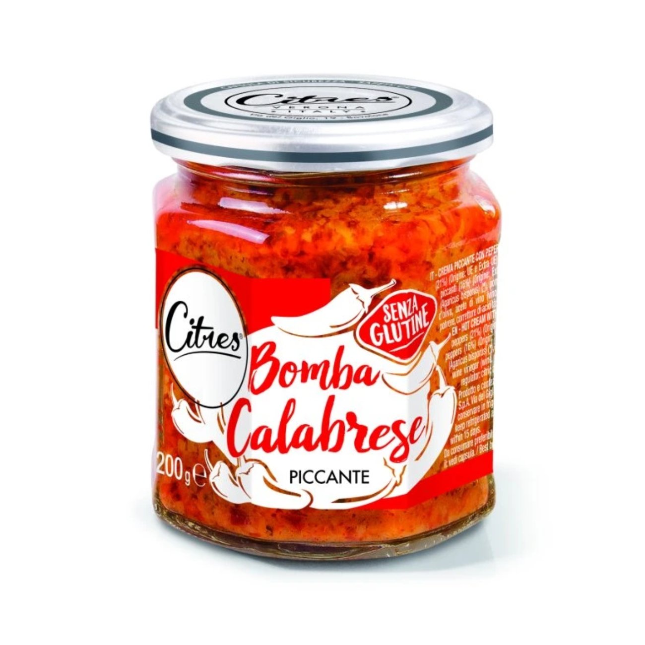 Spicy sauce CITRES Bomba Calabrese, 200g