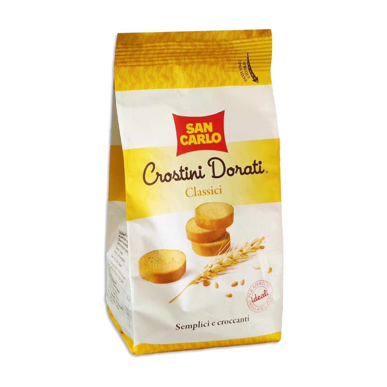 Sausmaizītes SAN CARLO Crostini Dorati Classici, 75 g
