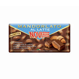 Piena šokolāde ar mandelēm NOVI Mandorlato, 100 g