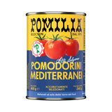 Помидоры черри в томатном соке POMILIA Pomodorini Mediterranei, 400g
