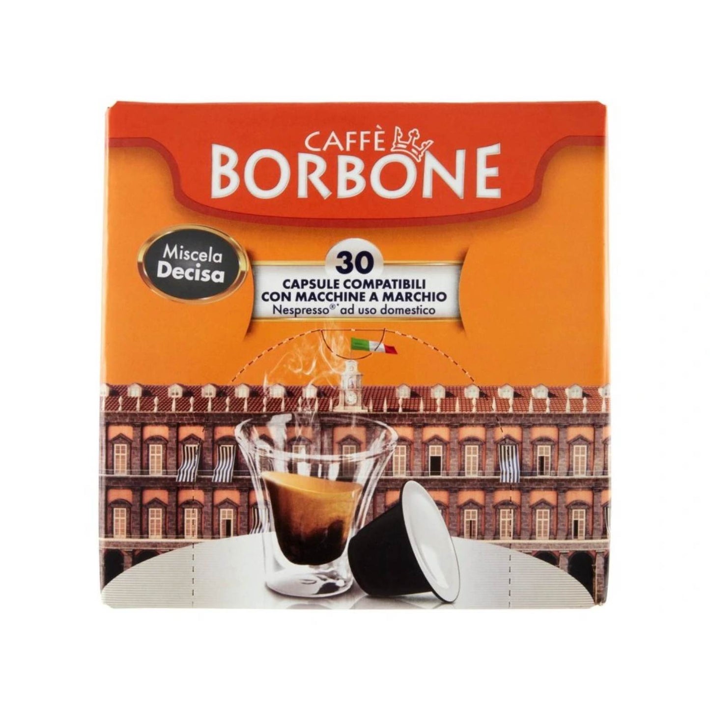 Kohvikapslid CAFFÈ BORBONE Miscela Decisa Espresso (150g), 30 tk.