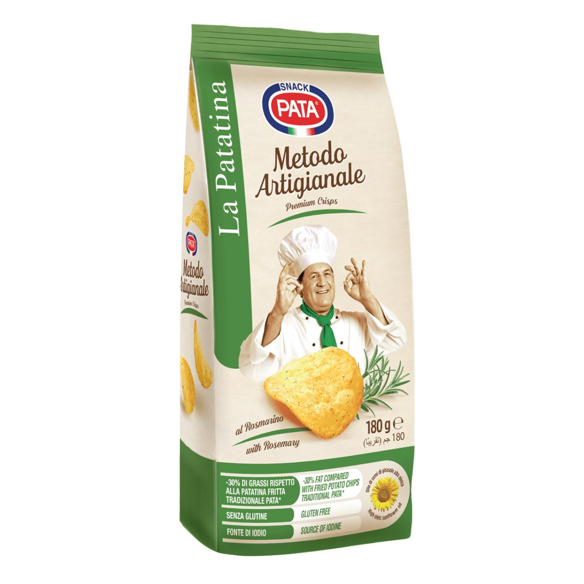 PATA rosmariinimaitselised kartulikrõpsud, 150g