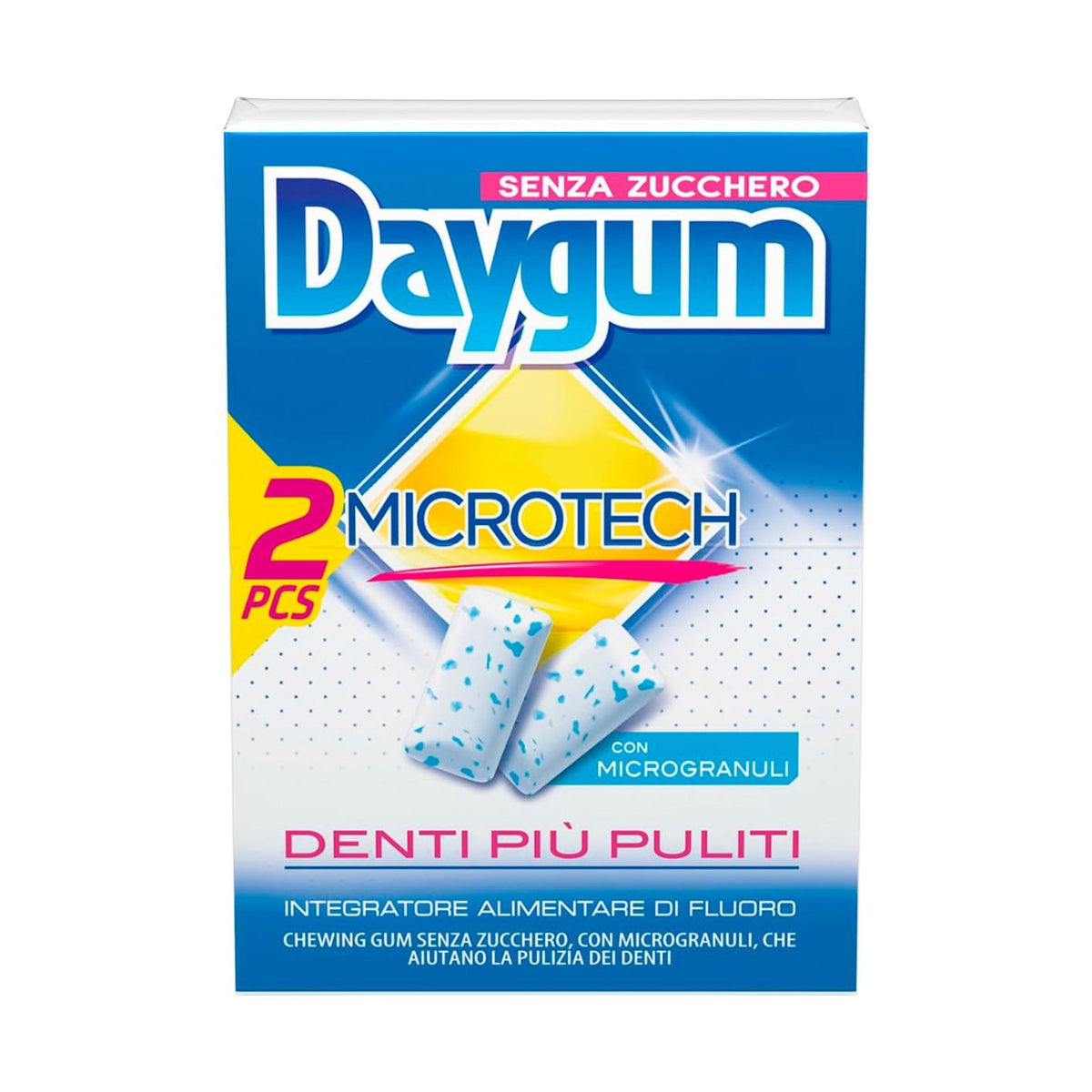 Suhkruvaba piparmündimaitseline närimiskumm DAYGUM Microtech