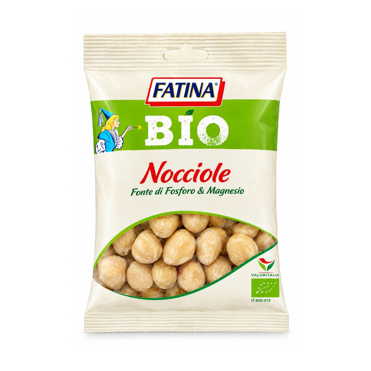 Orgaaniliselt röstitud sarapuupähklid FATINA Nocciole, 30g