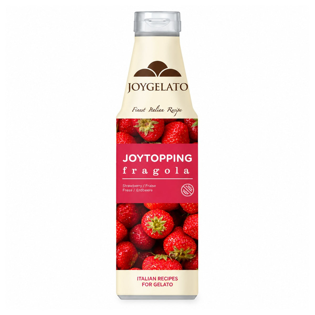 Клубничная глазурь JOYGELATO Joytopping Fragola 1 кг