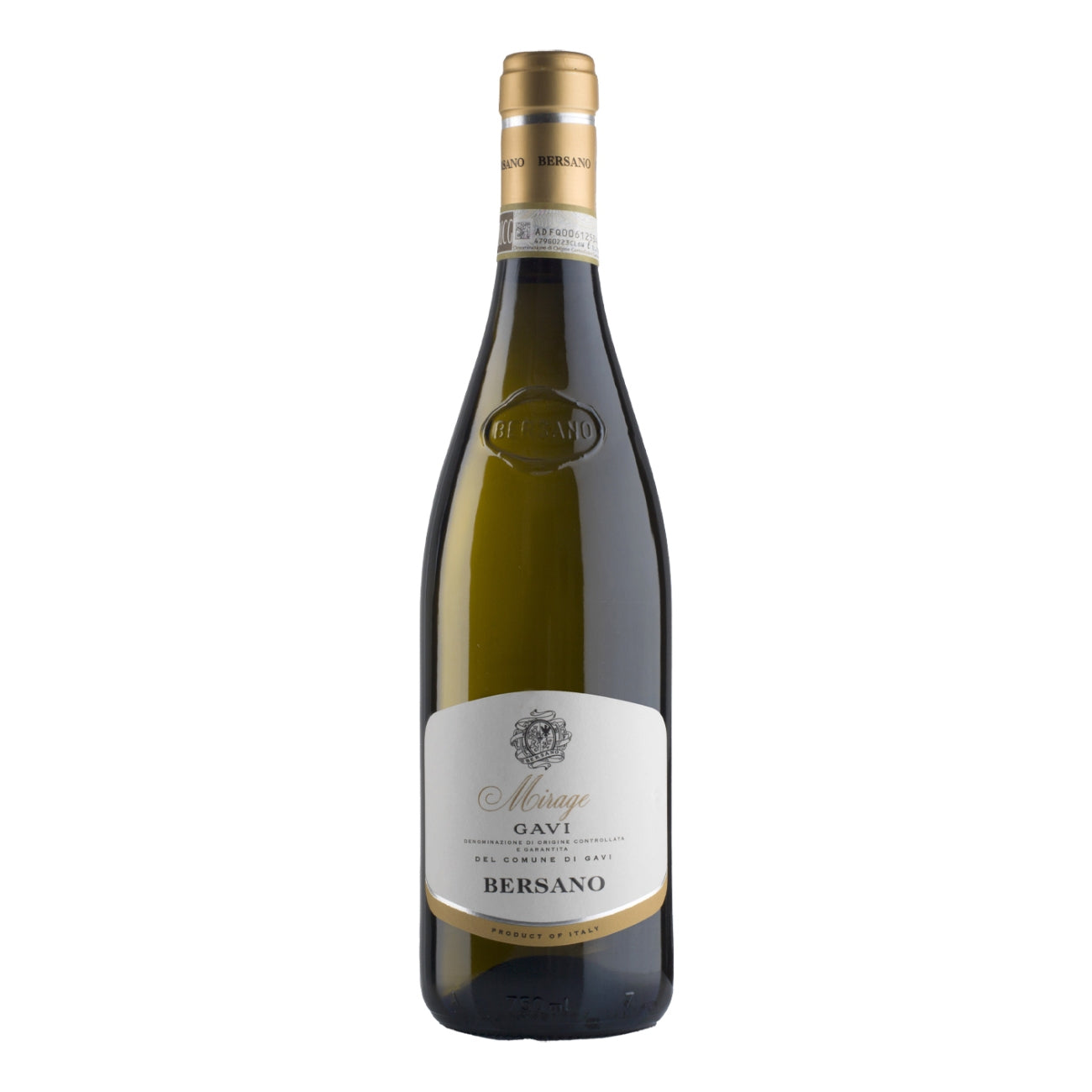 Kuiv valge vein BERSANO Mirage Gavi del Comune di Gavi DOCG 12,5%
