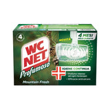 Туалетный блок с запахом горной свежести, 4 шт.