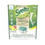 Tabletės indams plauti SVELTO Citrus All in 1 Eco, 90MR