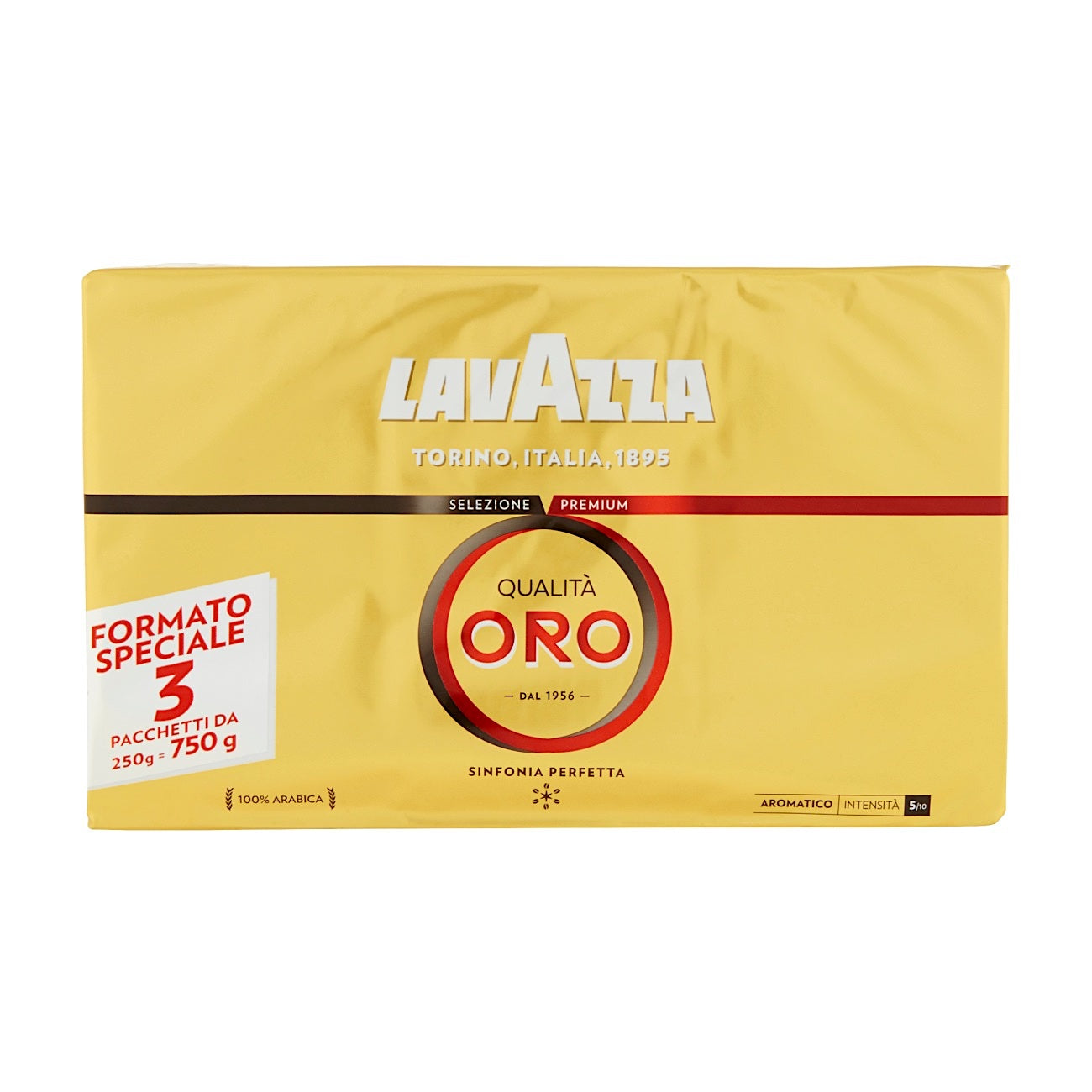Ground coffee Qualita Oro, 3 x 250g