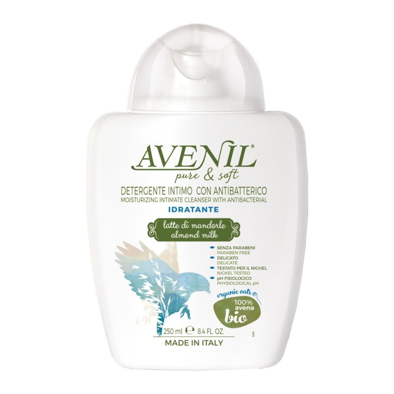 Intīmziepes AVENIL Pure & Soft BIO, 250 ml