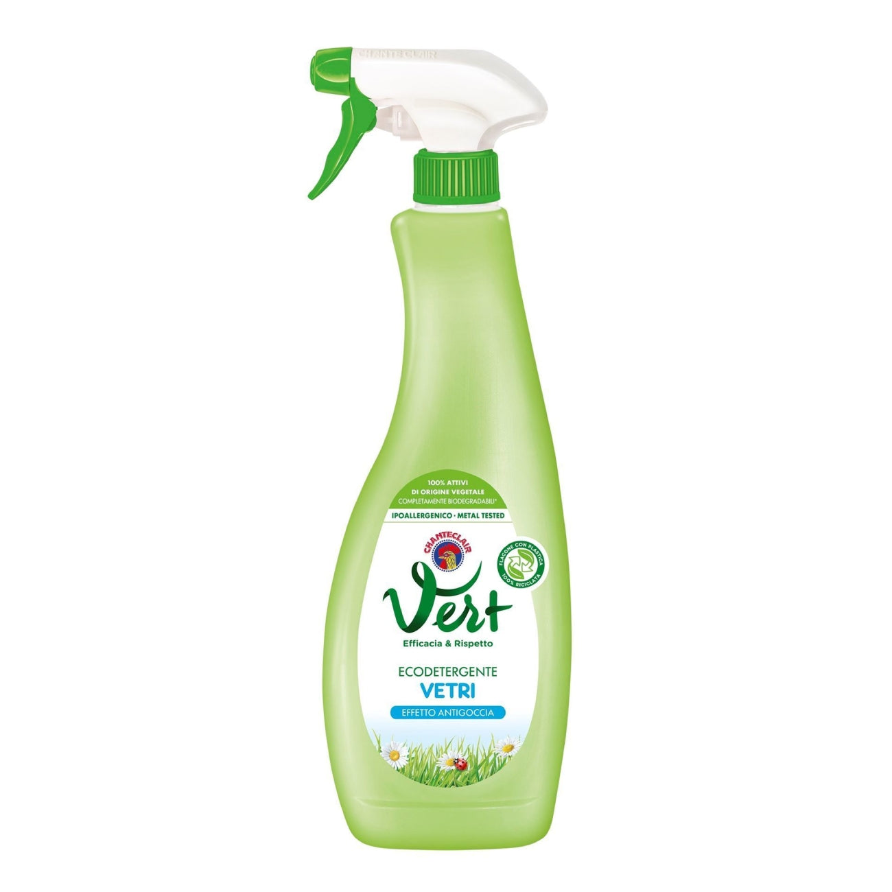 Hypoallergenic glass cleaner, 625 ml