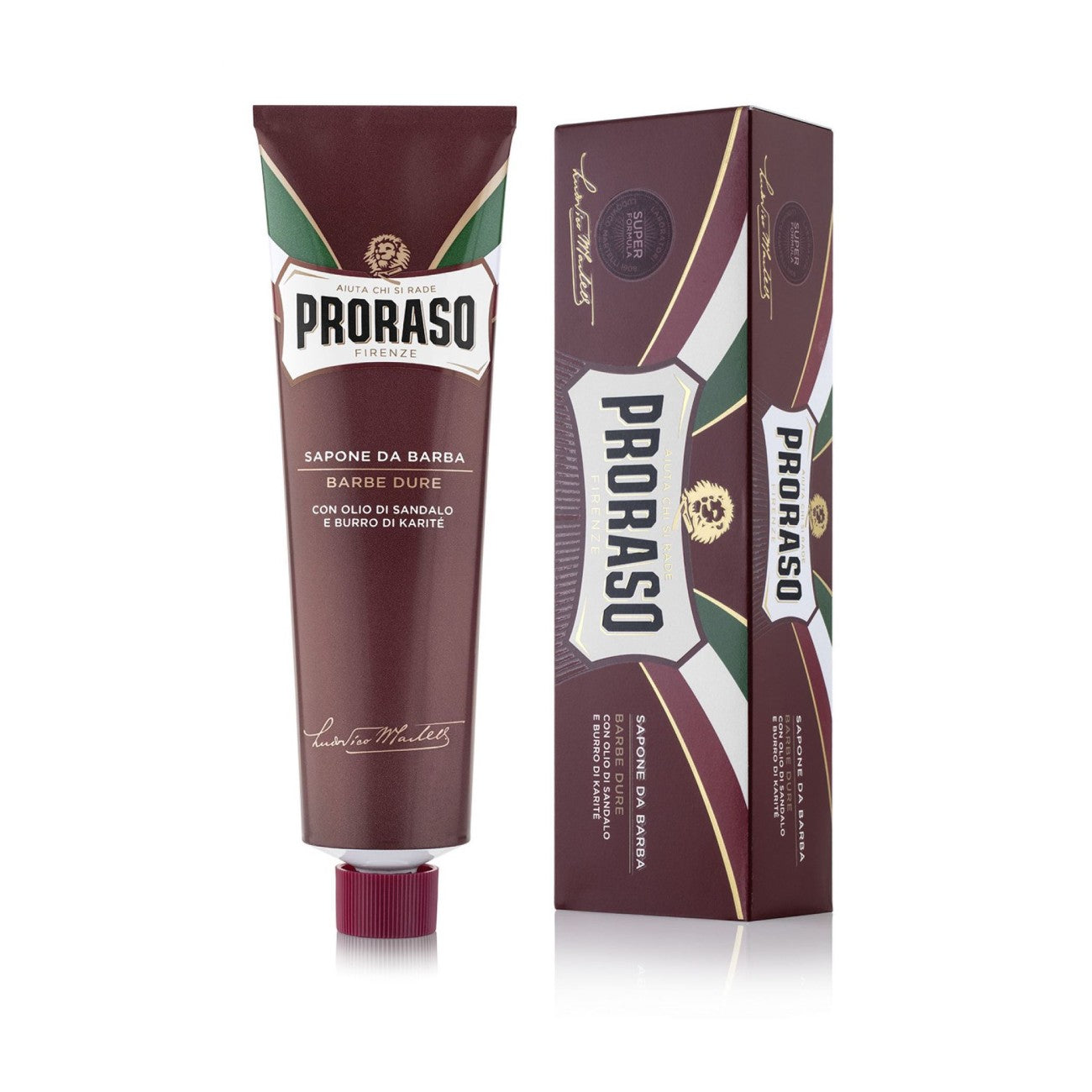 Skūšanās ziepes Sandalwood & Shea Butter, 150 ml