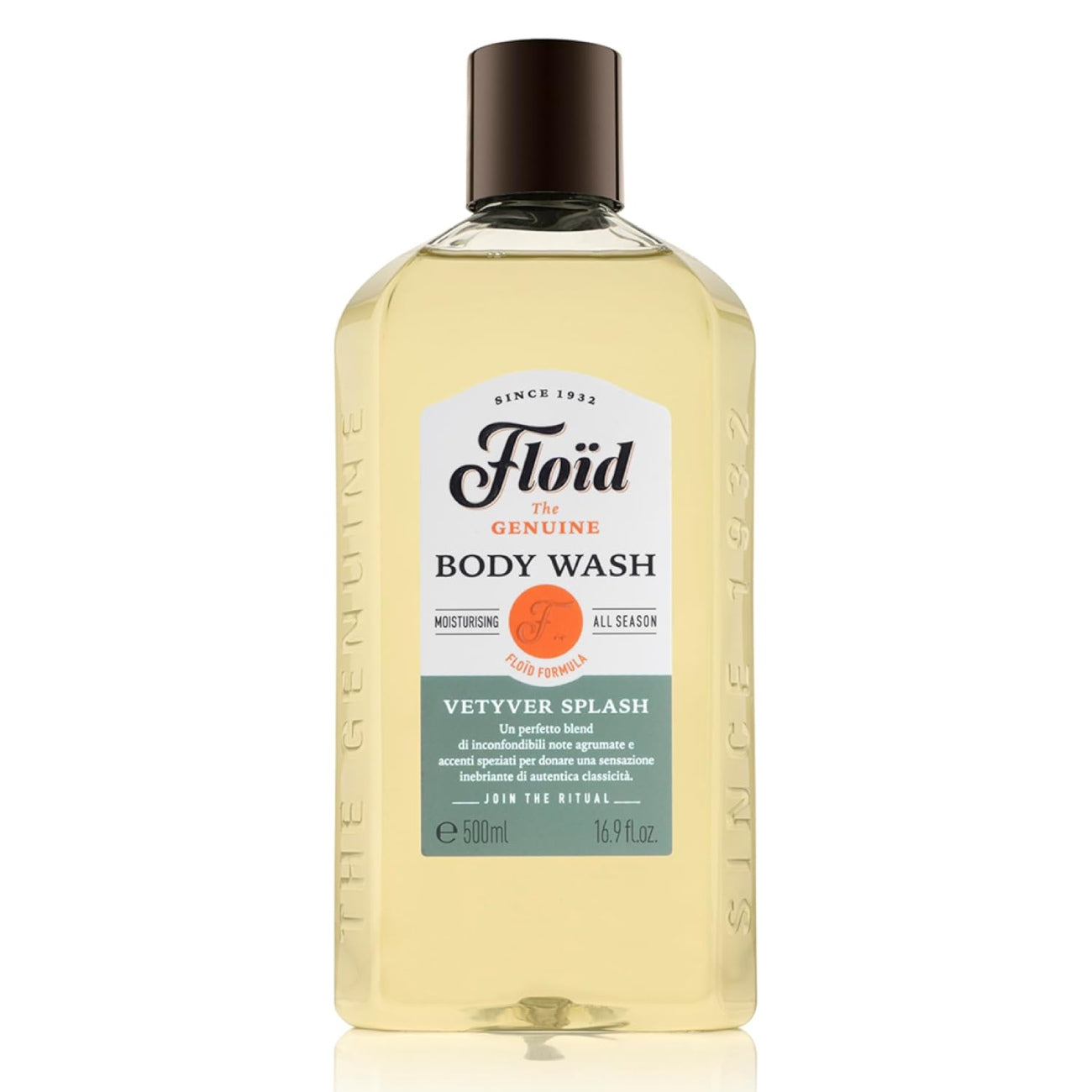 Dušigeel FLOÏD Vetyver Splash, 500 ml