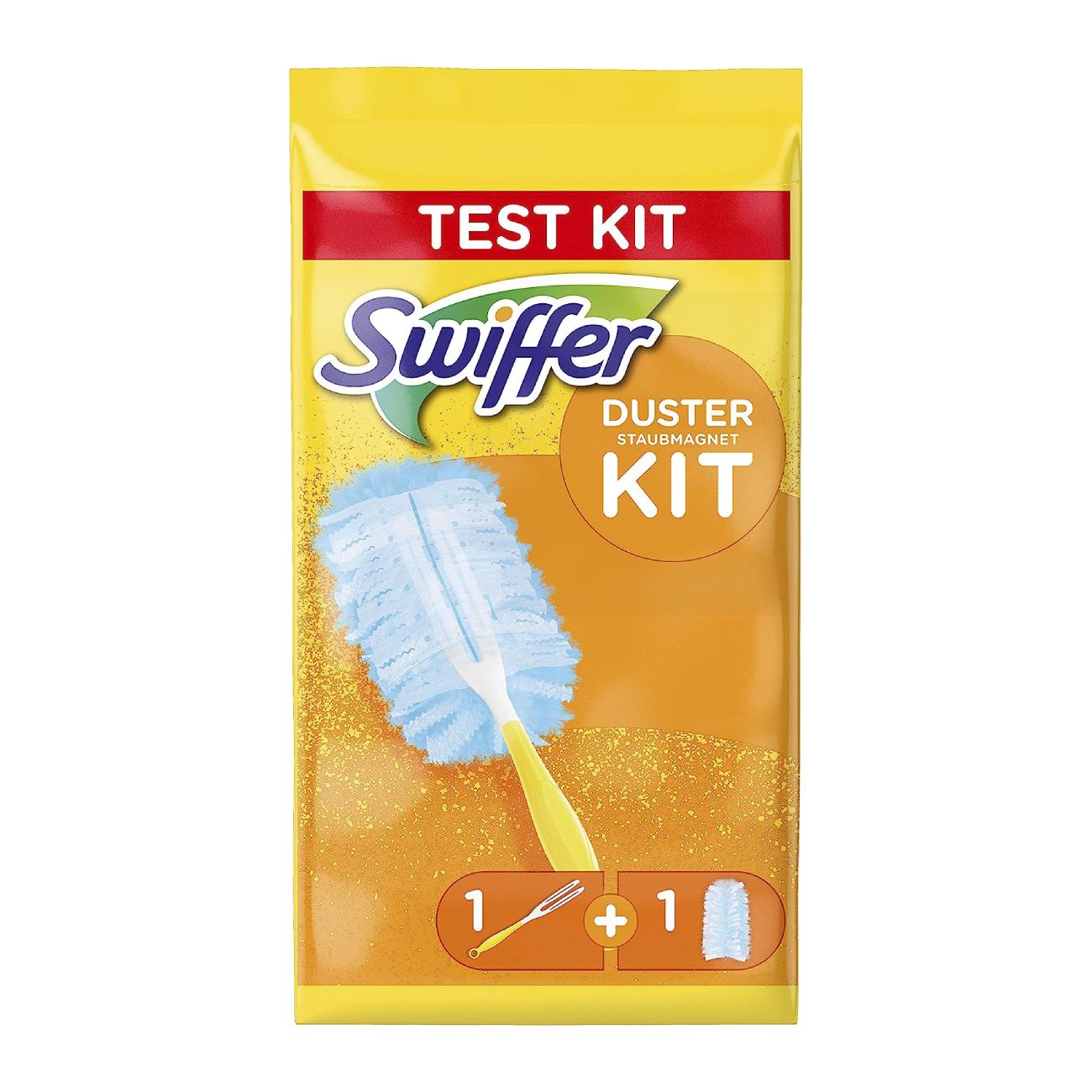 Dust broom with handle Duster Test Kit