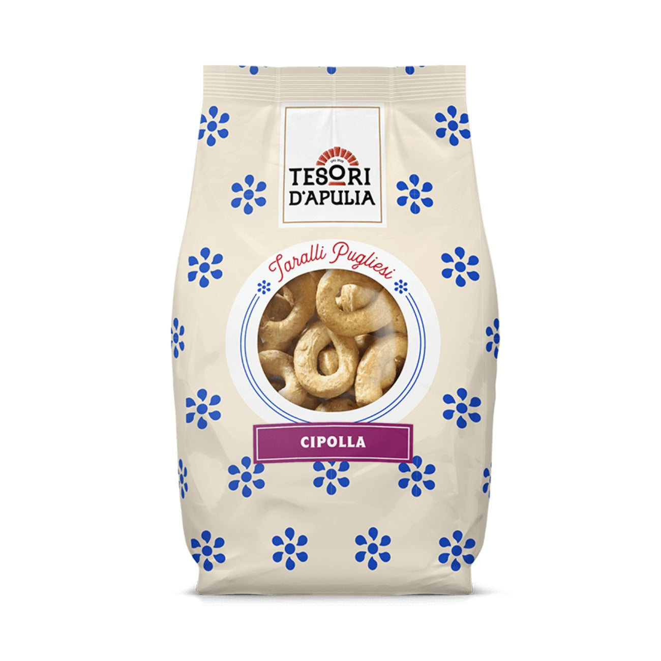 Itāļu uzkoda ar sīpoliem Taralli Cipolla, 400g