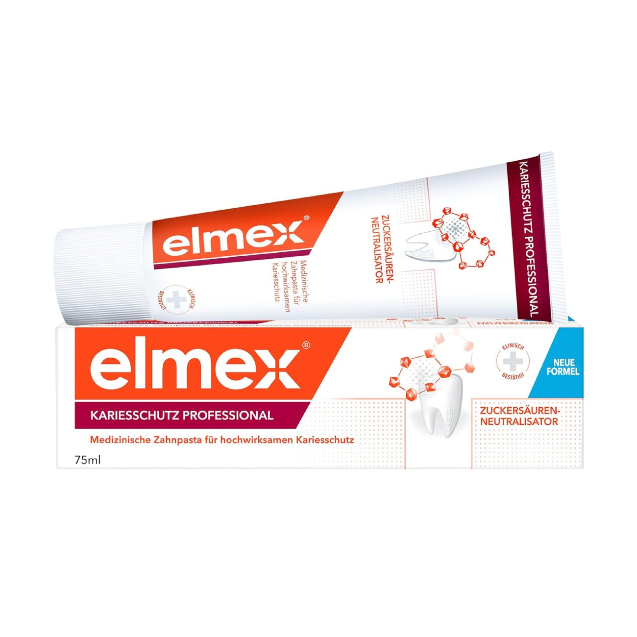 Зубная паста против кариеса Kariesschutz Professional, 75 мл