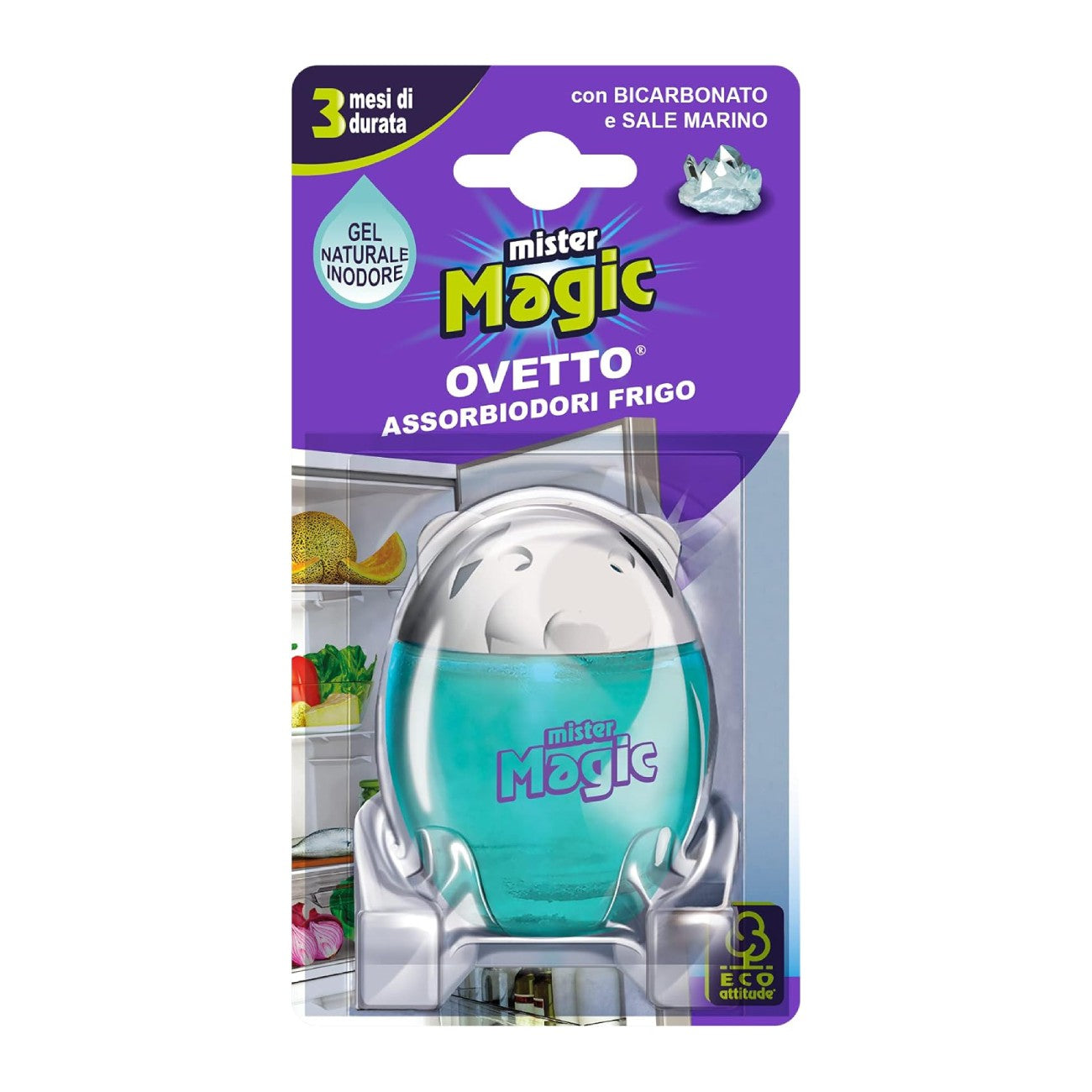 Külmkapi värskendaja sooda ja meresoolaga, 40g