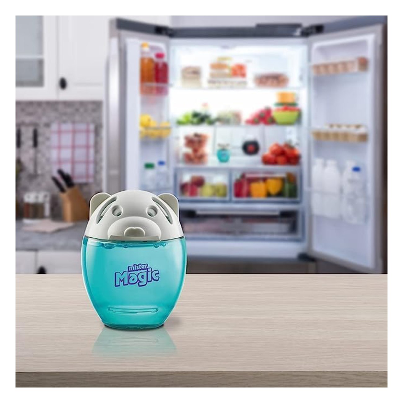 Ledusskapja atsvaidzinātājs ar sodu un jūras sāli MISTER MAGIC, 40g