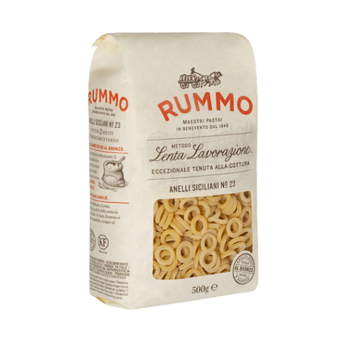 Makaroni RUMMO Anelli Siciliani N°23, 500g