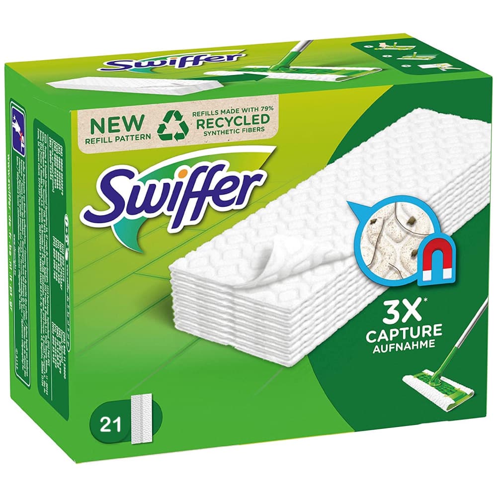 Rezerves sausās salvetes SWIFFER, 21 gab.