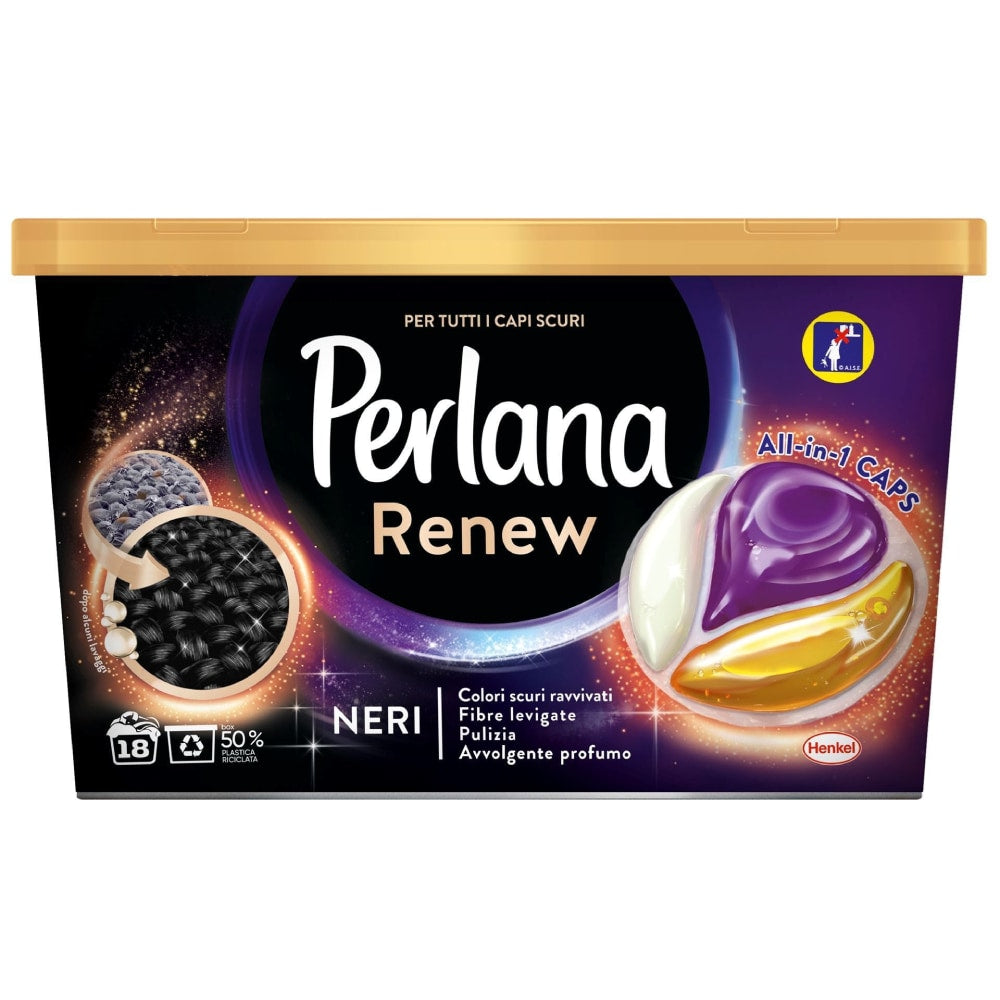 Capsules for laundry washing Black Renew, 18MR