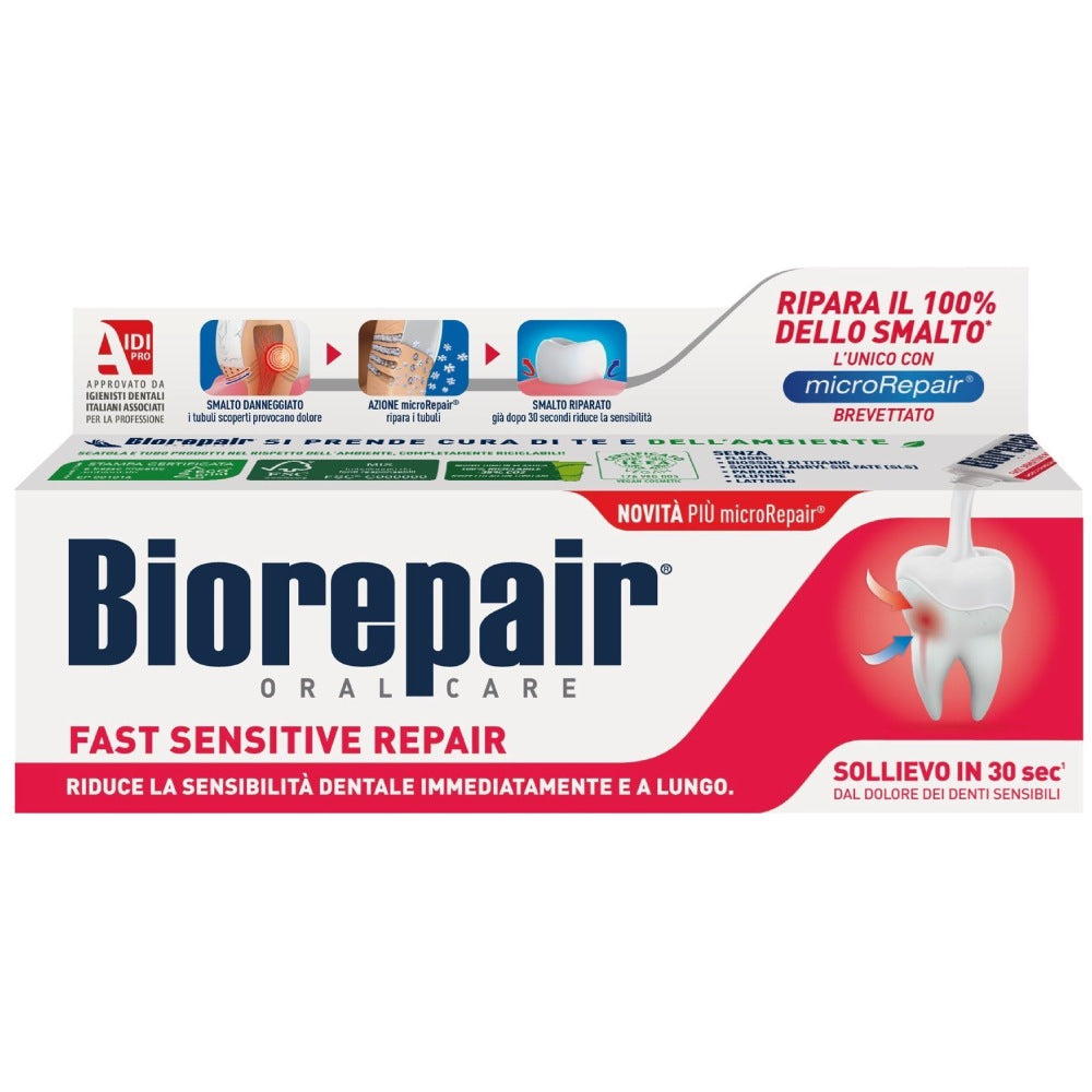 Zobu pasta BIOREPAIR Sensitive Repair, 75 ml