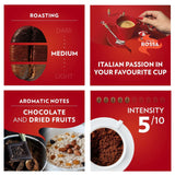 Ground coffee Qualita Rossa, 2 x 250g