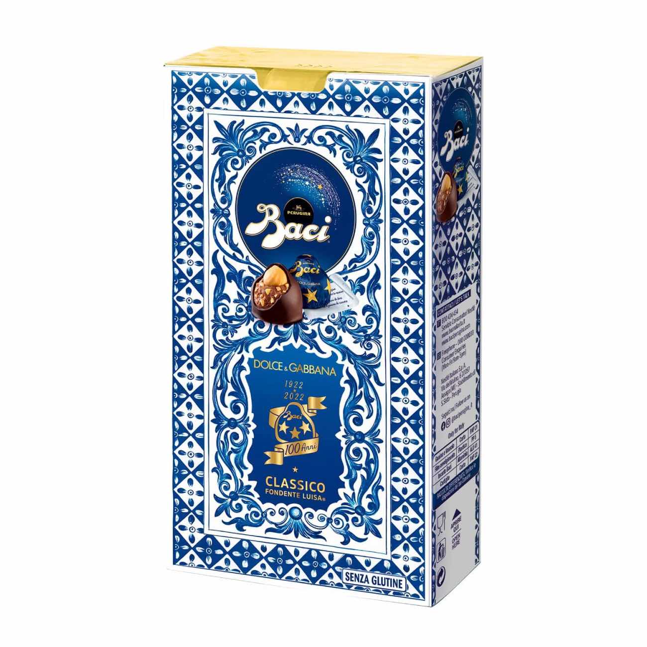 Tumšās šokolādes konfektes Baci Dolce & Gabbana, 200g