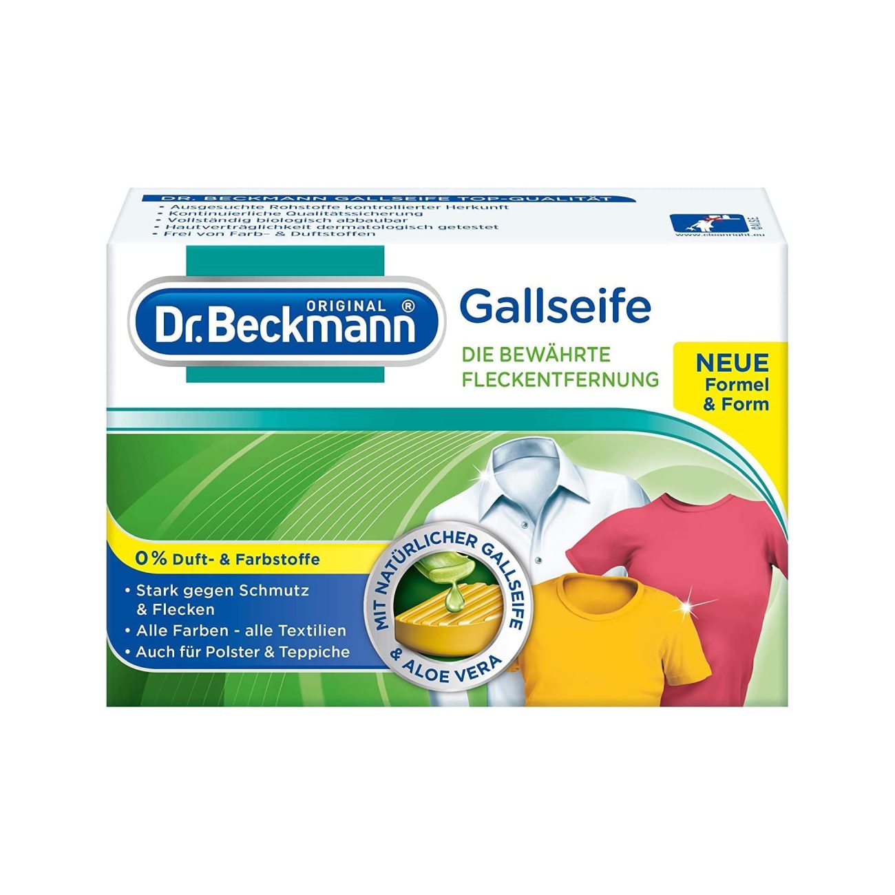 3x Dr. Beckmann Gallseife gall soap bar stain remover from Germany -  100g/3.2oz