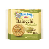 Cookies filled with pistachio cream Baiocchi Pistacchio, 168g