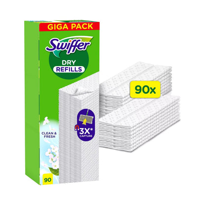 Dry wipes Giga Pack, 90 pcs.