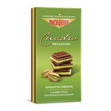 Milk chocolate with pistachio cream filling, 110g