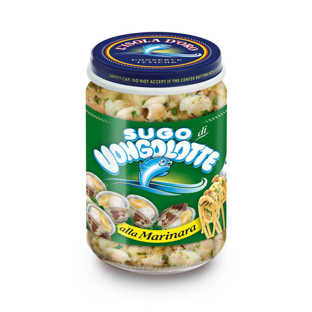 Moliuskų padažas L'ISOLA D'ORO Vongolotte Marinara, 130g