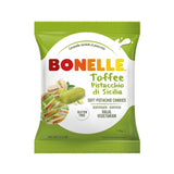 Minkštos saldainiai BONELLE Toffee Pistacchio, 150g