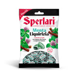 Карамельные конфеты с мятной и лакричной начинкой SPERLARI, 150 г