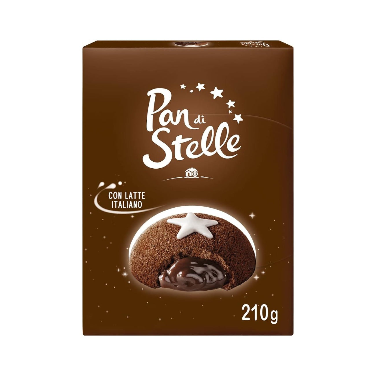 Šokoladinis užkandis PAN DI STELLE Mooncake, 6 vnt.