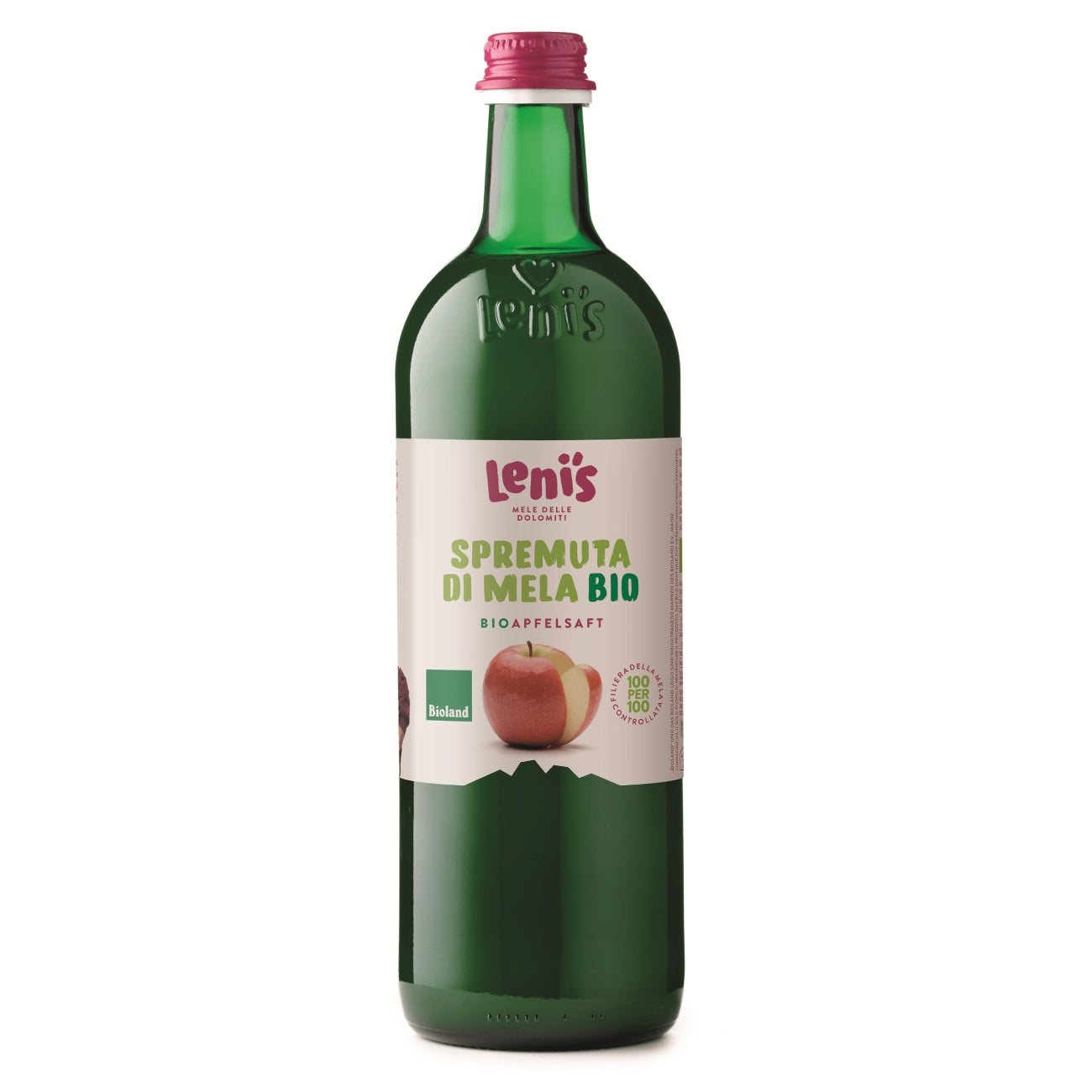 Natural apple juice LENI'S, 1 L