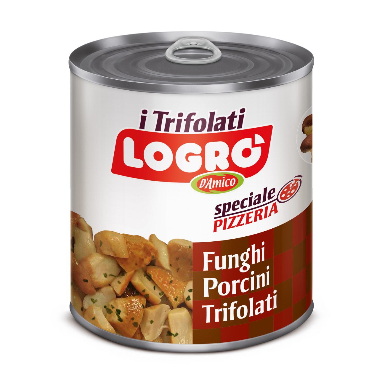Обжаренные белые грибы D'AMICO Fughi Porcini Trifolati, 780г