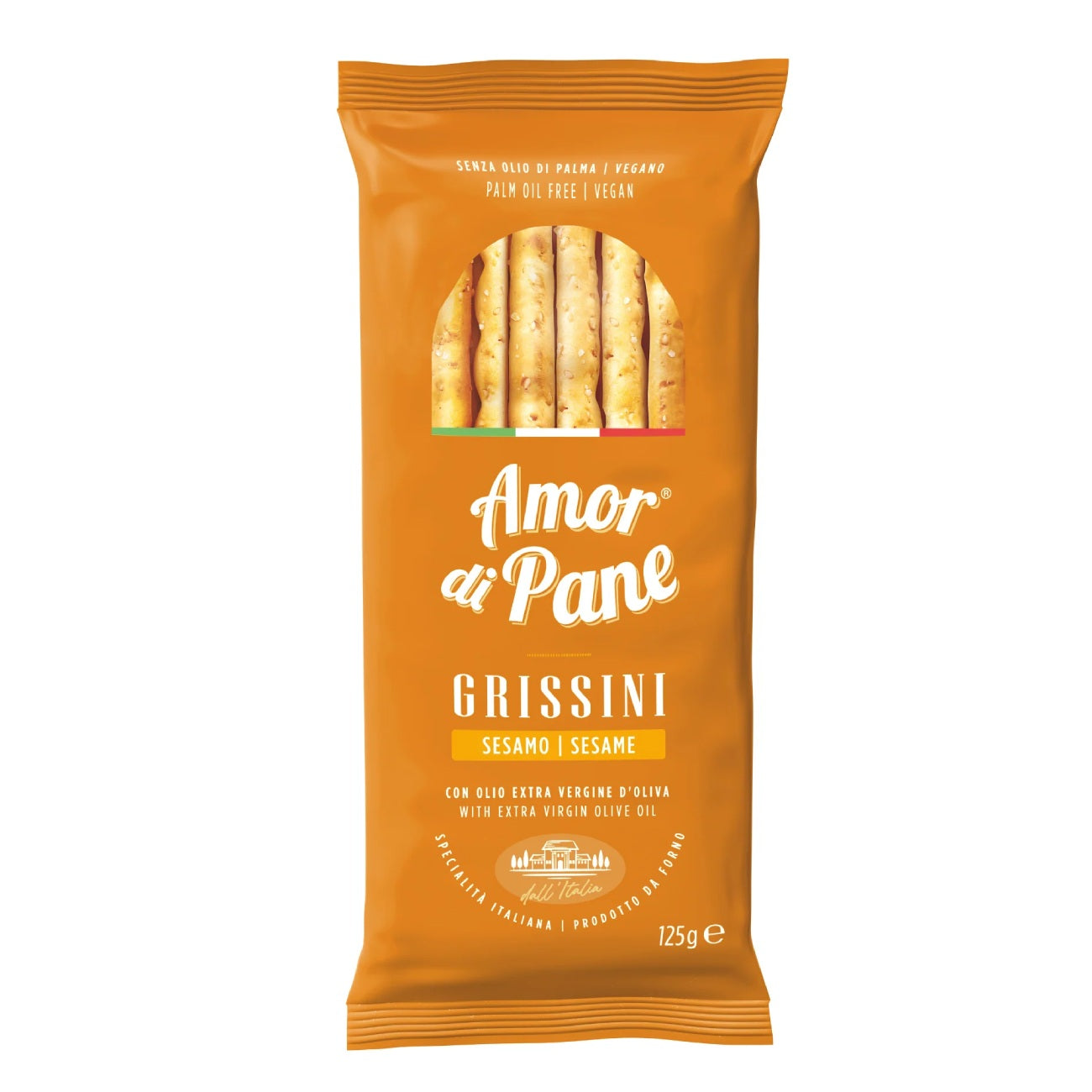 Sesame breadsticks AMOR DI PANE Sesamo, 125g