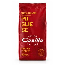 Soft wheat flour CASILLO Puglia Type 0, 500g