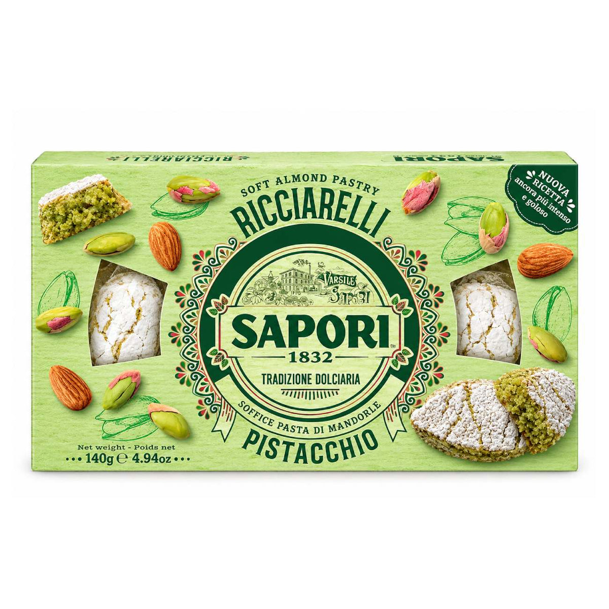 SAPORI Ricciarelli Pistacchio