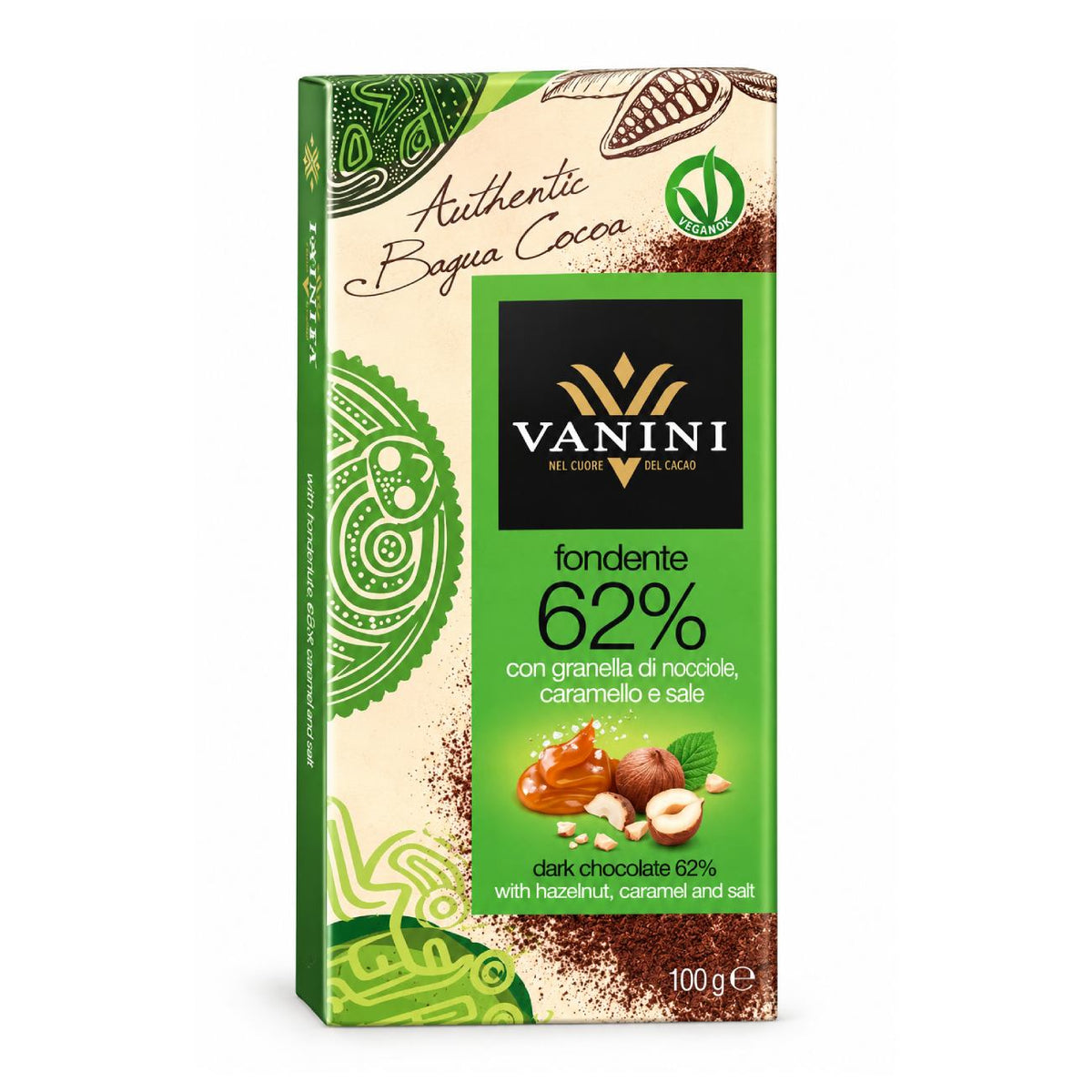 VANINI Perù Dark Chocolate Bar 62% 100g