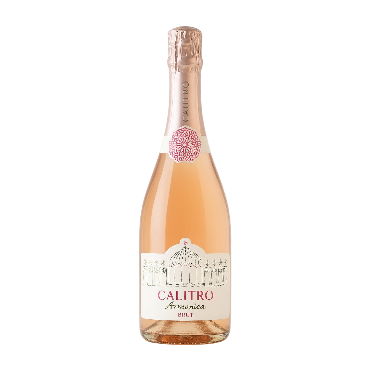 Primitivo Brut Rosè Millesimato Armonica CALITRO sparkling rosé wine 12%