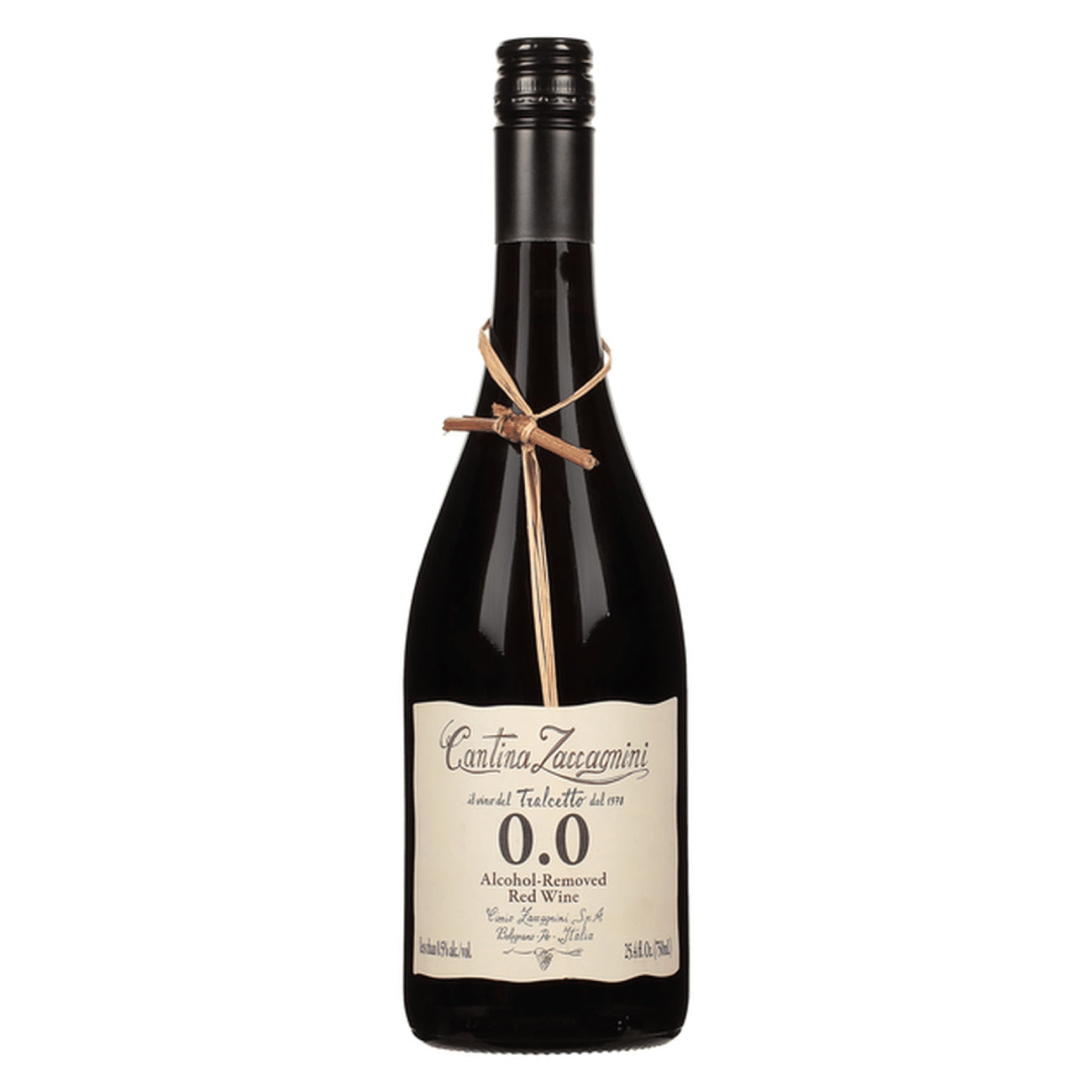 Безалкогольное красное вино ZACCAGNINI Tralcetto Rosso 0.0%