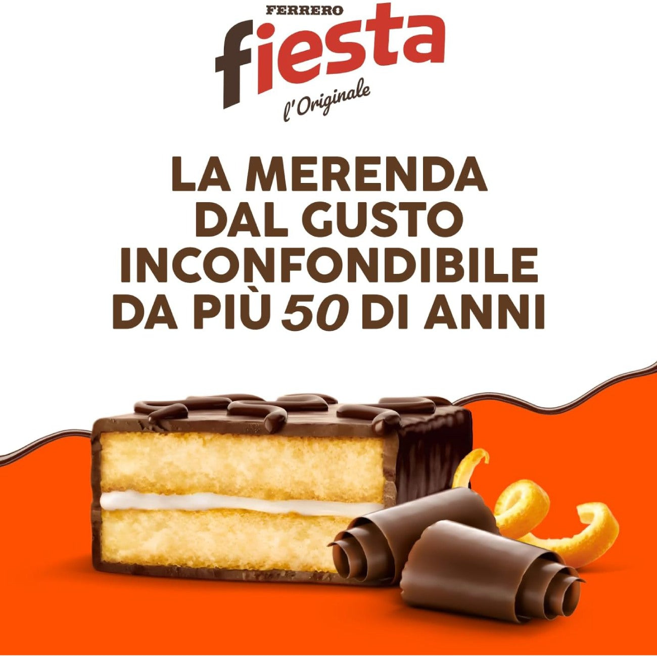 Biskviidi suupiste KINDER Fiesta l'Originale, 360 g