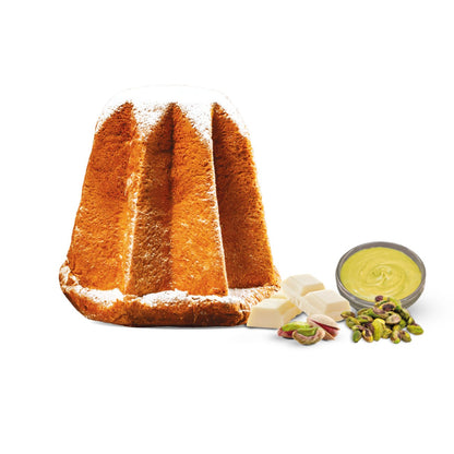 Kēkss ar pistāciju krēmu MELEGATTI Pandoro Pistacchio, 750g