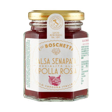 Punase sibula sinepikaste BOSCHETTI Salsa Cipolla Rossa, 130g