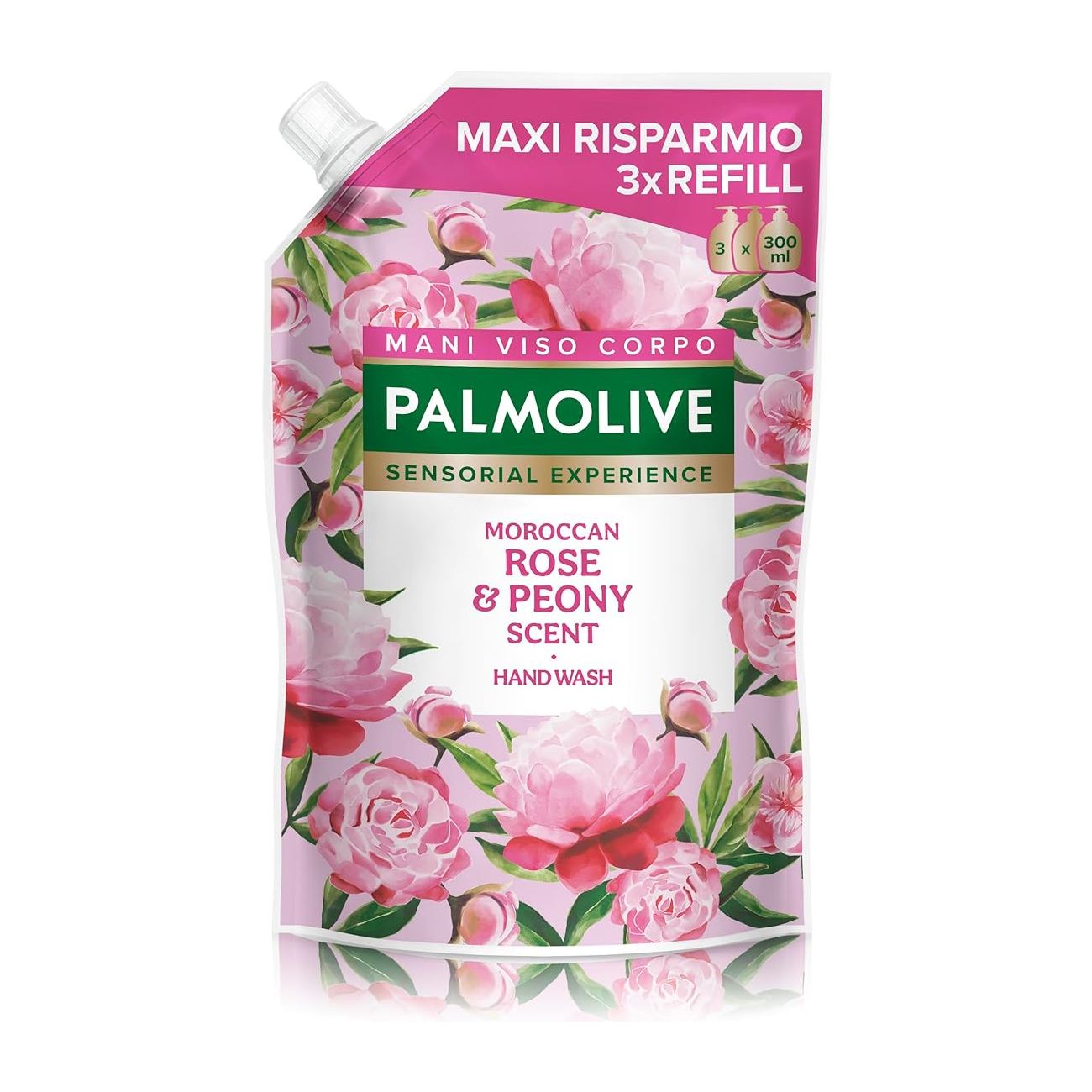 Vedelseep PALMOLIVE Rose & Peony, 900 ml