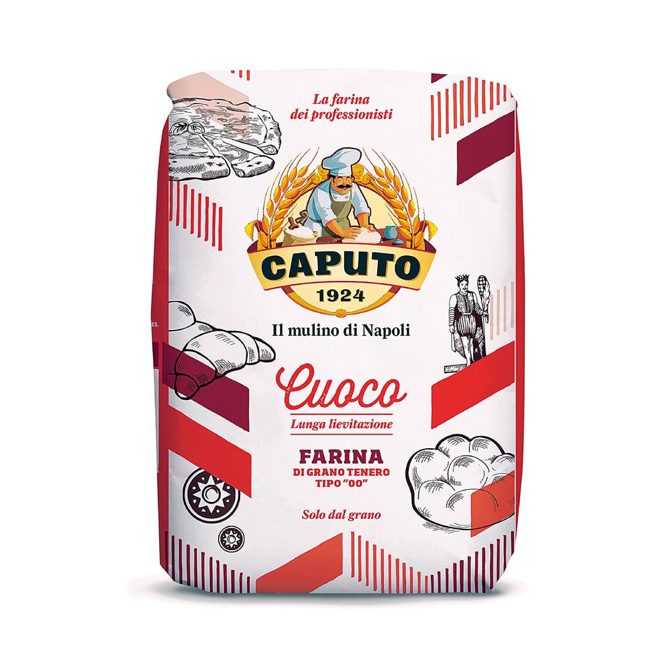 CAPUTO Cuoco Chef Type 00 professional wheat flour, 1 kg – MOOP